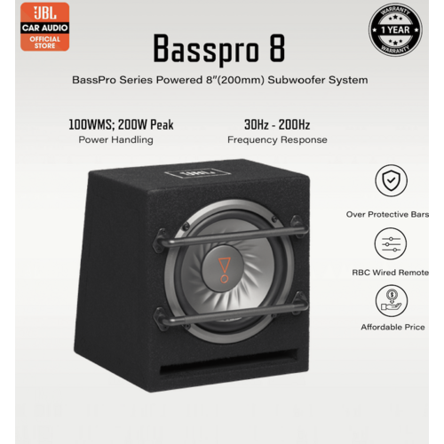 【 JBL 】 BASS 8 JBL BassPro 8 8