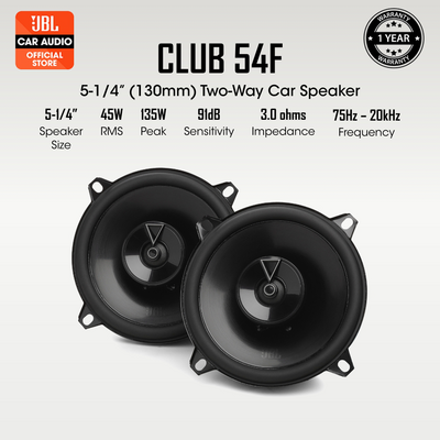 JBL CLUB-54F 5' Inch 2 Way Coaxial Speaker