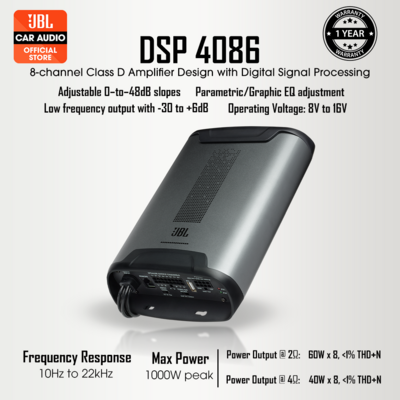 JBL DSP-4086 8 Channel DSP