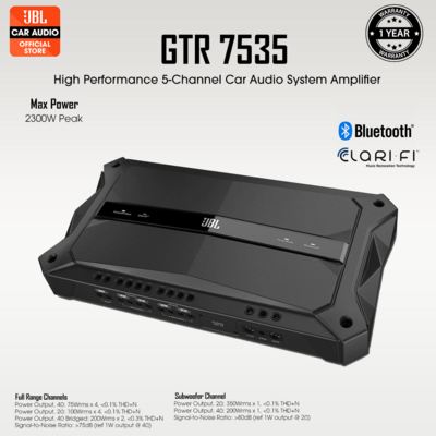 JBL GTR-7535 5 Channel Amplifier