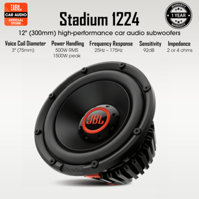 JBL STADIUM-1224 12' Inch Passive Sub Woofer