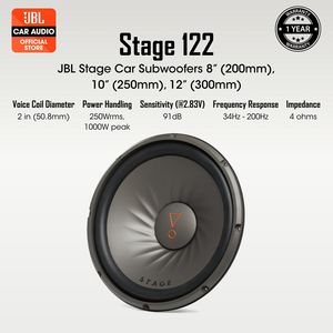 JBL STAGE-122 12' Inch Passive Sub Woofer