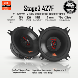 JBL STAGE3-427F 4' Inch 2 Way Coaxial Speaker