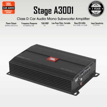 JBL STAGEA3001 - Mono amplifier