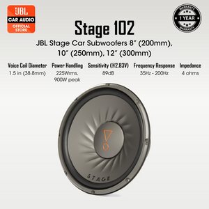 JBL STAGE-102 10' Inch Passive Sub Woofer